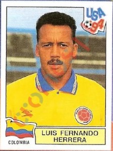 55 Luis Fernando Herrera – FIFA World Cup USA 1994 Panini