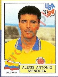 57 Alexis Antonio Mendoza – FIFA World Cup USA 1994 Panini