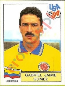 60 Gabriel Jaime Gomez – FIFA World Cup USA 1994 Panini