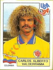 62 Carlos Alberto Valderrama – FIFA World Cup USA 1994 Panini