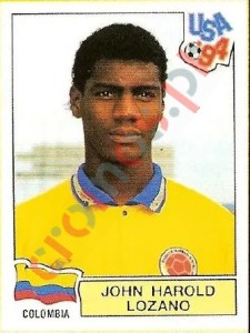 65 John Harold Lozano – FIFA World Cup USA 1994 Panini