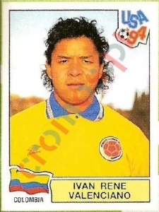 69 Ivan Rene Valenciano – FIFA World Cup USA 1994 Panini
