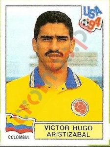 70 Victor Hugo Aristizabal – FIFA World Cup USA 1994 Panini