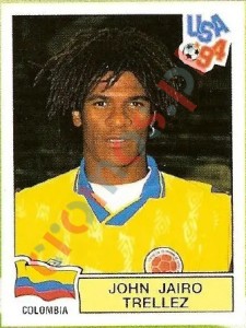 71 John Jairo Trellez – FIFA World Cup USA 1994 Panini