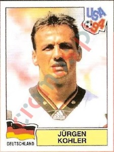 170 Jurgen Kohler – FIFA World Cup USA 1994 Panini