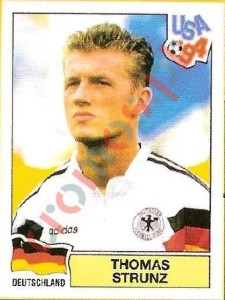 182 Thomas Strunz – FIFA World Cup USA 1994 Panini
