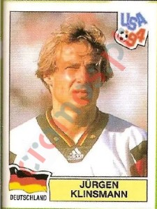 183 Jurgen Klinsmann – FIFA World Cup USA 1994 Panini