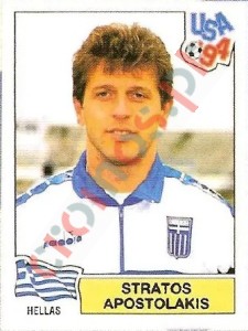 265 Stratos Apostolakis – FIFA World Cup USA 1994 Panini