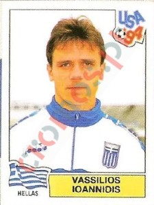 267 Vassilios Ioannidis – FIFA World Cup USA 1994 Panini