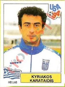 270 Kyriakos Karataidis – FIFA World Cup USA 1994 Panini