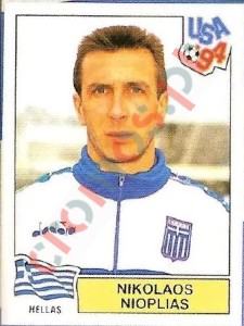 273 Nikolaos Nioplias – FIFA World Cup USA 1994 Panini