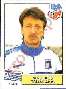 276 Nikolaos Tsiantakis – FIFA World Cup USA 1994 Panini