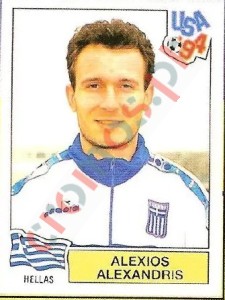 278 Alexios Alexandris – FIFA World Cup USA 1994 Panini