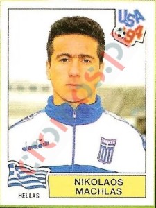 280 Nikolaos Machlas – FIFA World Cup USA 1994 Panini