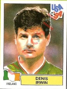322 Denis Irwin – FIFA World Cup USA 1994 Panini