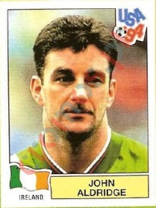 337 John Aldridge – FIFA World Cup USA 1994 Panini