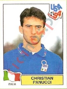 308 Christian Panucci – FIFA World Cup USA 1994 Panini
