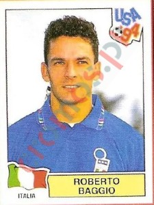 314 Roberto Baggio – FIFA World Cup USA 1994 Panini
