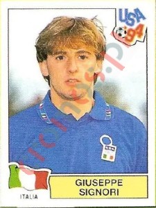 318 Giuseppe Signori – FIFA World Cup USA 1994 Panini