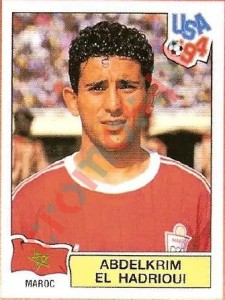 398 Abdelkrim El Hadrioui – FIFA World Cup USA 1994 Panini