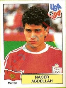 405 Nacer Abdellah – FIFA World Cup USA 1994 Panini