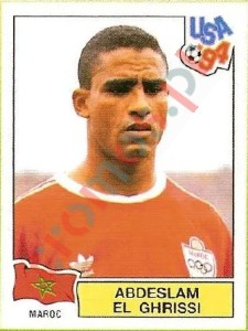 414 Abdeslam El Ghrissi – FIFA World Cup USA 1994 Panini