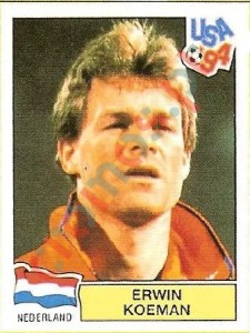 423 Erwin Koeman – FIFA World Cup USA 1994 Panini