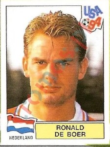 432 Ronald De Boer – FIFA World Cup USA 1994 Panini