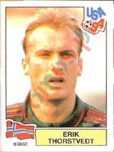 340 Erik Thorstvedt – FIFA World Cup USA 1994 Panini