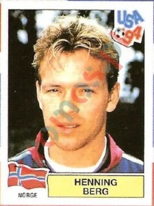 341 Henning Berg – FIFA World Cup USA 1994 Panini
