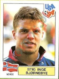 346 Stig Inge Bjornebye – FIFA World Cup USA 1994 Panini