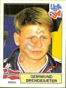 348 Geirmund Brendesaeter – FIFA World Cup USA 1994 Panini