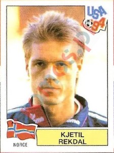 352 Kjetil Rekdal – FIFA World Cup USA 1994 Panini