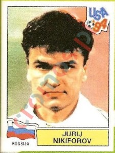 116 Yuri Nikiforov – FIFA World Cup USA 1994 Panini