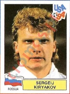 123 Sergei Kiryakov – FIFA World Cup USA 1994 Panini