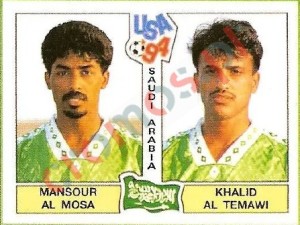 440 Mansour Al Mosa / Khalid Al Temawi – FIFA World Cup USA 1994 Panini