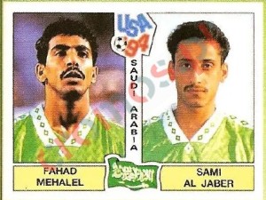 442 Fahad Mehalel / Sami Al Jaber – FIFA World Cup USA 1994 Panini