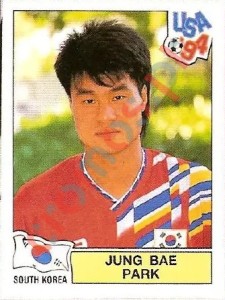 207 Jung Bae Park – FIFA World Cup USA 1994 Panini
