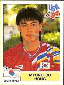 211 Myung Bo Hong – FIFA World Cup USA 1994 Panini