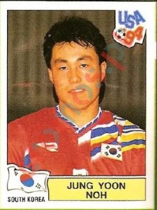 214 Jung Yoon Noh – FIFA World Cup USA 1994 Panini
