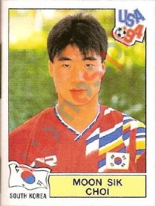 215 Moon Sik Choi – FIFA World Cup USA 1994 Panini