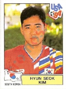 216 Hyun Seok Kim – FIFA World Cup USA 1994 Panini
