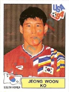 217 Jeong Woon Ko – FIFA World Cup USA 1994 Panini
