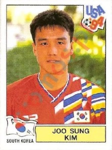 218 Joo Sung Kim – FIFA World Cup USA 1994 Panini