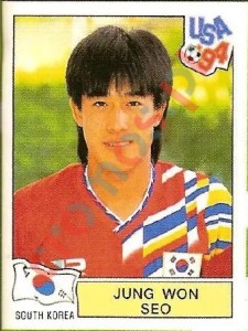 221 Jung Won Seo – FIFA World Cup USA 1994 Panini