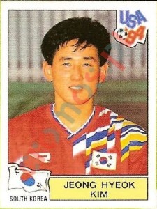 223 Jeong Hyeok Kim – FIFA World Cup USA 1994 Panini
