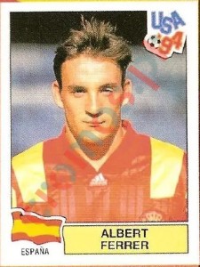 188 Albert Ferrer – FIFA World Cup USA 1994 Panini