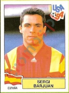 193 Sergi Barjuan – FIFA World Cup USA 1994 Panini