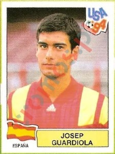 195 Josep Guardiola – FIFA World Cup USA 1994 Panini