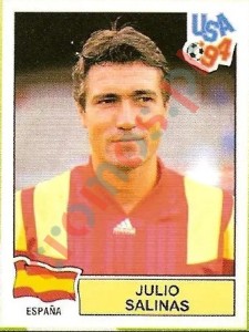 203 Julio Salinas – FIFA World Cup USA 1994 Panini
